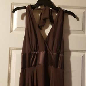 Halter cocktail dress